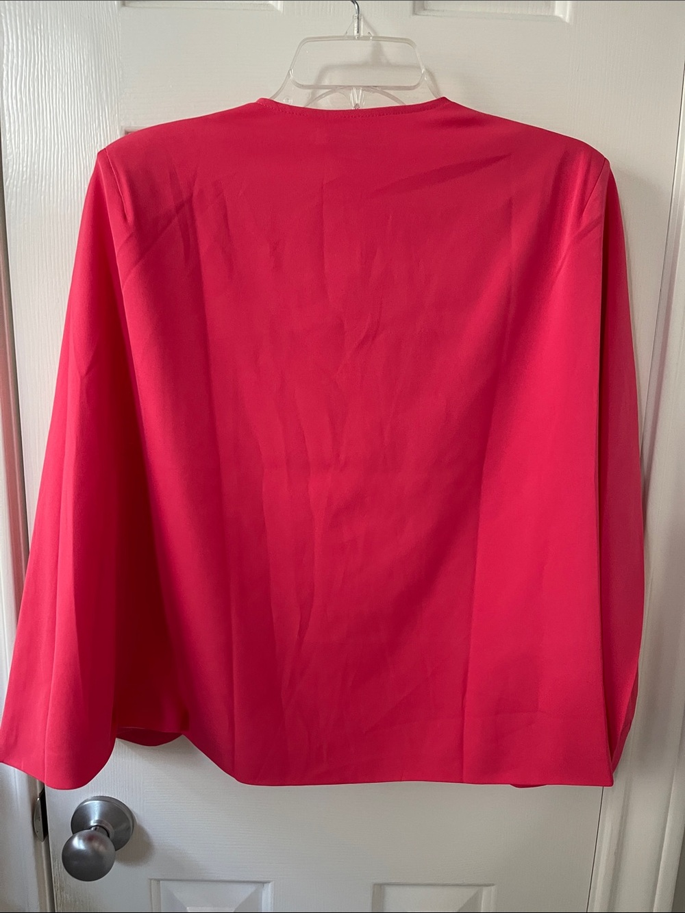 Open-Front Pink Cape - Picture 4 of 5